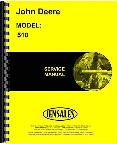 Part No. . John deere 510 backhoe service manual pdf